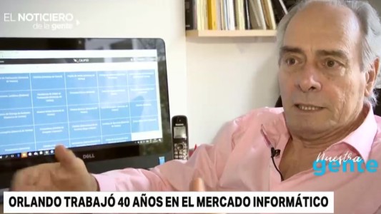 #NuestraGente Orlando, el "abuelo software" que desafía los millenials