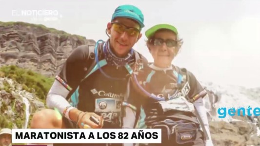 La "joven" corredora de 82 años