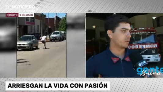 Gente buena: "Cuando suena la sirena, se deja todo"