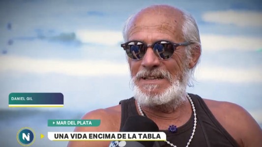 Daniel, el padre del surf en Argentina