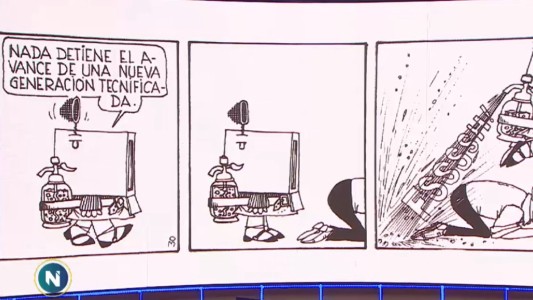 La columna de Mafalda: el Papa habla con los astronautas