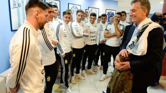 Los cinco jugadores de la Selección que no estuvieron en la foto con Macri