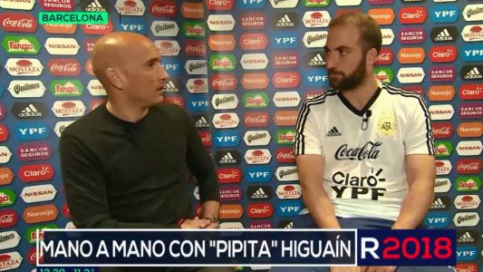 Gonzalo Higuaín: "En redes te critican, pero en la cara no te dicen nada"