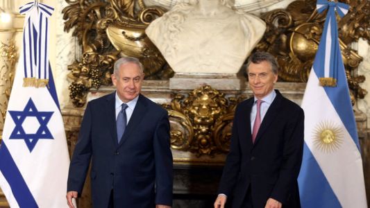 Netanyahu le pidió a Macri que interceda ante la AFA para evitar la suspensión del amistoso