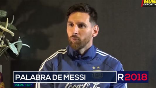 La palabra de Messi: "Un Mundial es muy difícil"