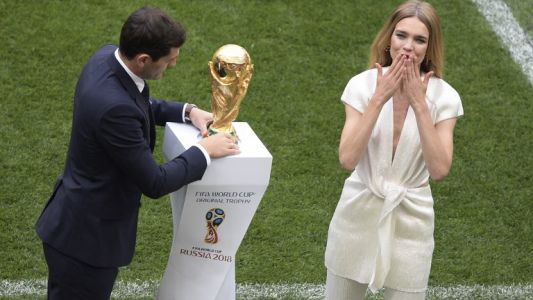 La belleza del fútbol: así presentaron la Copa en el estadio Luzhnikí