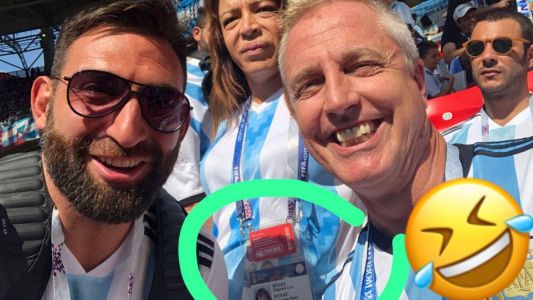 El divertido tuit de Lizy Tagliani sobre su acreditación mundialista: "Creo que alguien agarró la credencial equivocada"