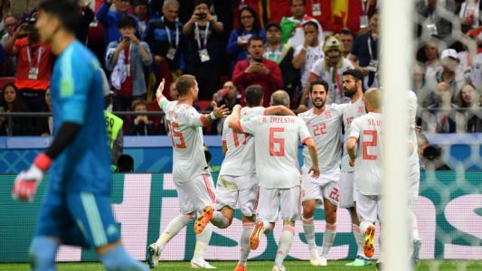 España le ganó por 1-0 a Irán pero sin que le sobrara nada