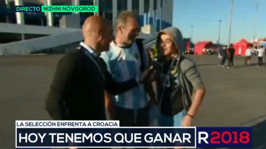 Argentina-Croacia: así llegan los hinchas a la cancha