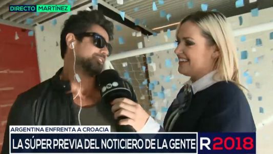 Luciano Castro, listo para alentar a la Selección