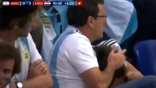 El llanto desconsolado de un nene argentino en Rusia que se volvió viral