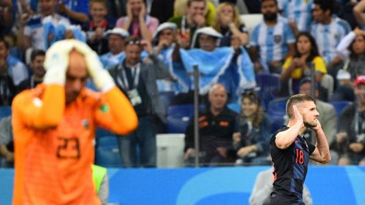 Habló Caballero tras el grosero error ante Croacia: "Es mejor pedir disculpas ganando"