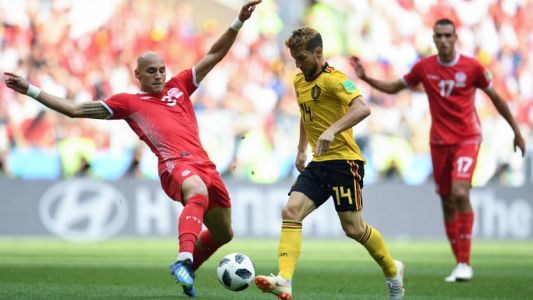 Bélgica goleó a Túnez y se afianzó como candidato en el Mundial