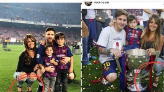 Los hinchas le piden a Antonela Roccuzzo que use las "sandalias de la suerte"