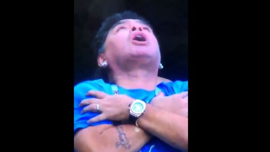 "Gracias Dios": el grito de Maradona tras el gol de Messi