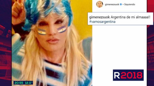 El festejo de los famosos en las redes sociales