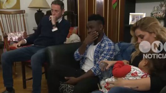 Corazón partido: así vivió el partido un jugador nigeriano que vive en Argentina