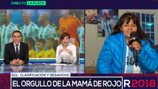 El orgullo de la mamá de Rojo: "Yo dije si juega Marcos ganamos"