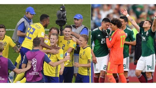 México sufrió una dura goleada ante Suecia: ambos clasificaron a octavos