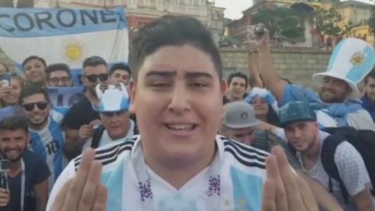 El descontrolado festejo del Chapu Martínez tras la eliminación de Alemania