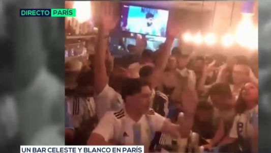 Los argentinos que alientan de visitantes en Francia