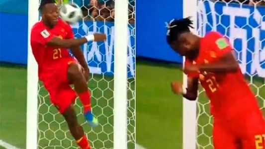 El desopilante blooper de un jugador de Bélgica que se viralizó en las redes