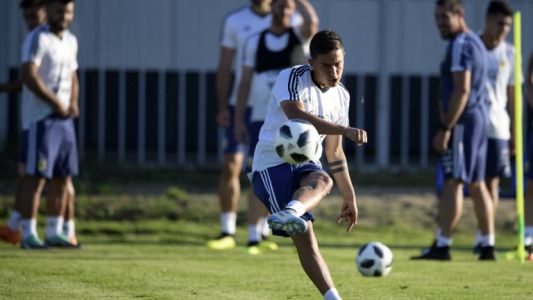 Ensayo de penales en el último entrenamiento argentino antes de enfrentar a Francia