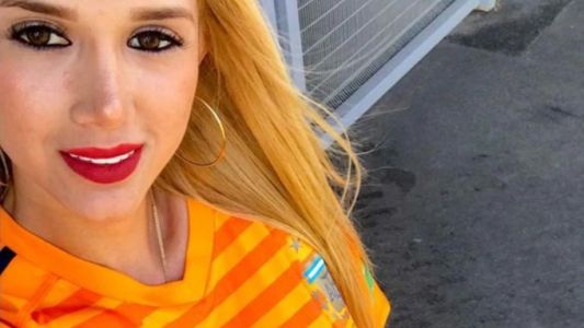 La mujer de Armani, protagonista de la previa: foto hot y aliento para la Selección