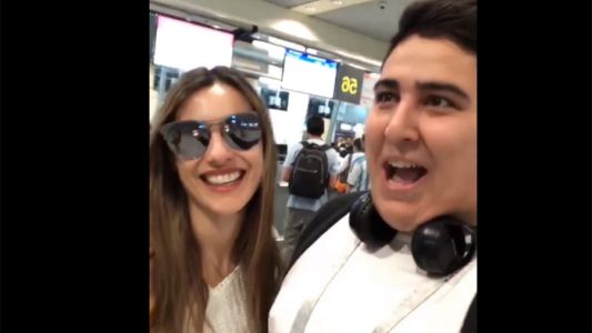 “Traeme la copa Pampu”: el divertido video del "Chapu" Martínez con Pampita y Pico Mónaco