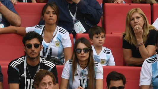 La tristeza de Antonela y el hijo mayor de Messi por la derrota