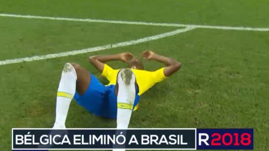 Brasil decime que se siente: perdió con Bélgica y quedó afuera de Rusia 2018
