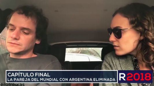 La pareja del Mundial y la eliminación de Argentina