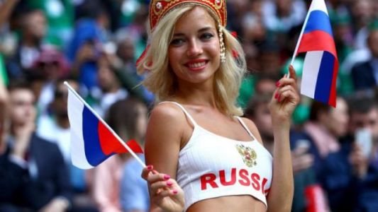 La promesa hot de la modelo rusa del Mundial si su Selección gana la copa