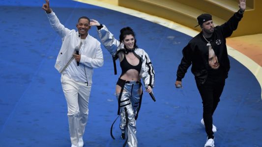 Nicky Jam, Will Smith, Era Istrefi y Ronaldinho la rompieron en la previa de la final del Mundial