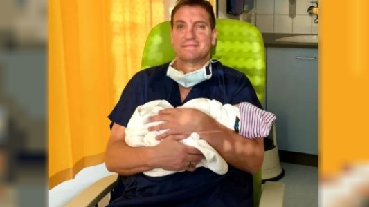 Maxi López anunció el nacimiento de Lando, su quinto hijo