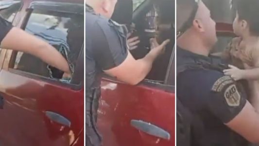 Pilar: dejaron a su nieto encerrado en la camioneta para hacer compras y un policía tuvo que rescatarlo