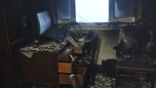 Se incendió un despacho en el Senado: hay tres personas intoxicadas