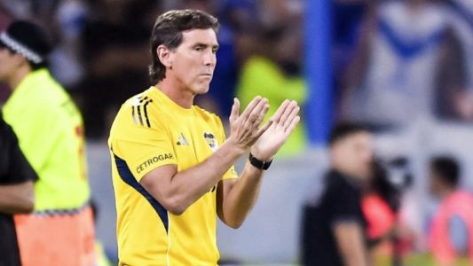 La autocrítica de Úbeda tras la derrota de Boca ante Vélez: "Nos faltó juego e intención de ataque"