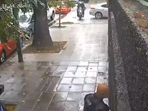 Núñez: un “repartidor" de dólares baleó a un ladrón en un intento de robo