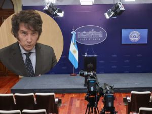 Milei, sobre los periodistas, tras el cierre de la Sala: “Han cometido un delito y no es el único”