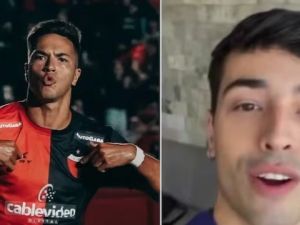 La figura de Colón de Santa Fe presentó a su novio y conmovió a todo el fútbol argentino