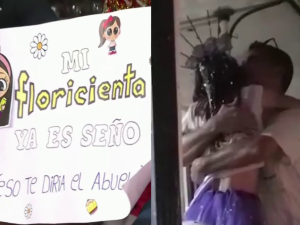La historia detrás del viral de Flor, la joven que se recibió y celebró en el colectivo de su papá