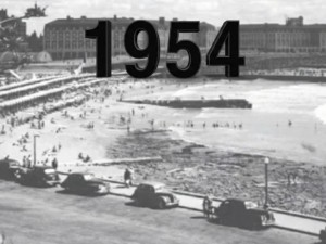 El día que el mar "abrazó" a la Bristol: el antecedente de 1954 que sembró el pánico en Mar del Plata
