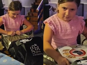 "Papá, me engañaste": la decepción de una nena por su regalo de Navidad