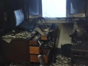 Se incendió un despacho en el Senado: hay tres personas intoxicadas