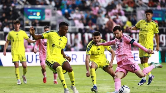 Lionel Messi alcanzó los 900 goles en su carrera pero no alcanzó para vencer a Nashville