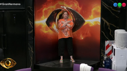 Así fue el regreso de Andrea del Boca a la casa de Gran Hermano