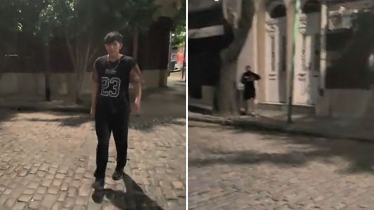 Le dispararon a un influencer de celulares durante un robo en Barracas: todo quedó grabado