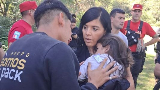 Apareció Esmeralda, la nena de 2 años que era buscada en Córdoba