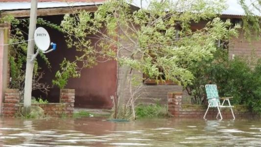 Temporal en Olavarría y Azul: inundaciones y alerta por tormentas